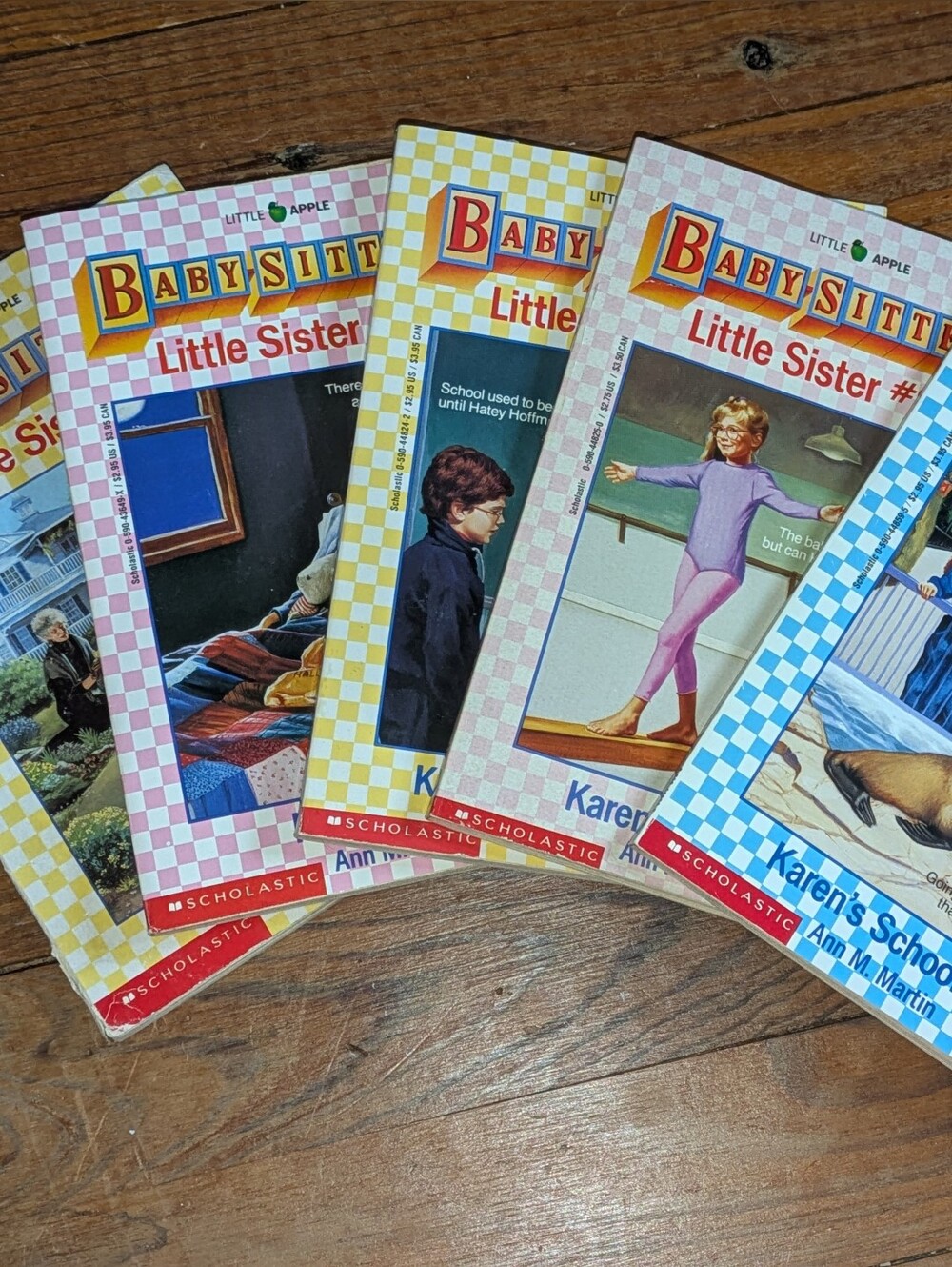 Scholastic Babysitters Little Sister Paperback Set - Vintage Covers